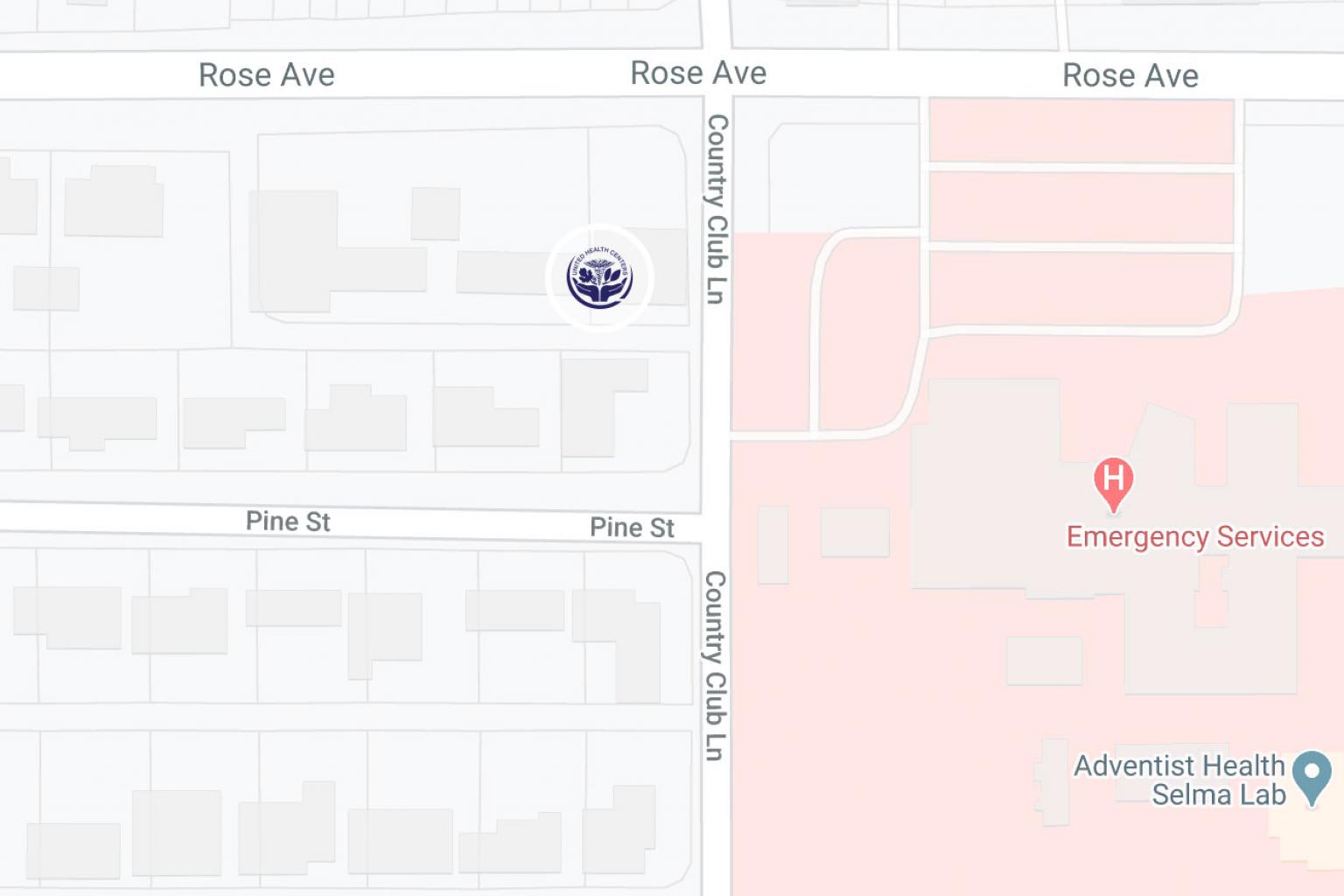 Map of site. Select map for directions to site from google maps.